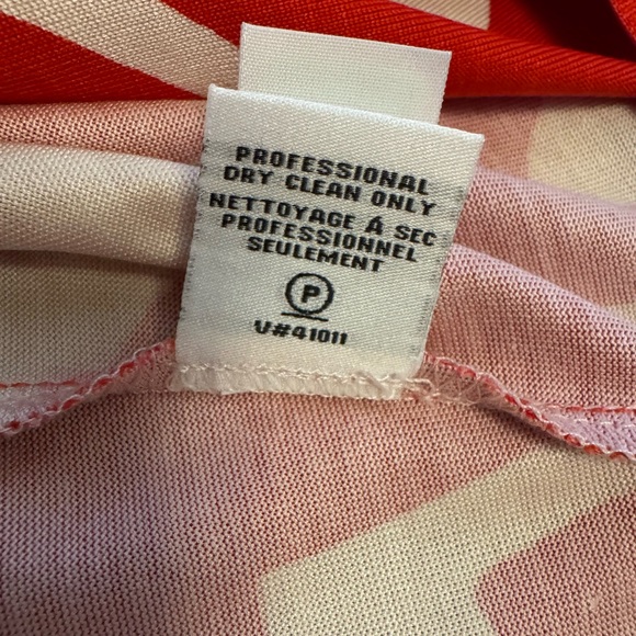 Diane von Furstenberg New Julian Two Red Silk Jersey Wrap Dress Size 4 - Picture 14 of 14